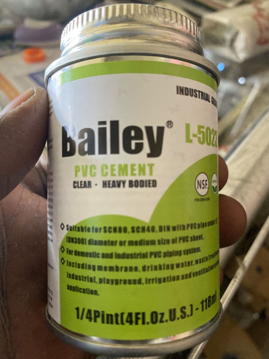 Colle pvc Bailey 125g