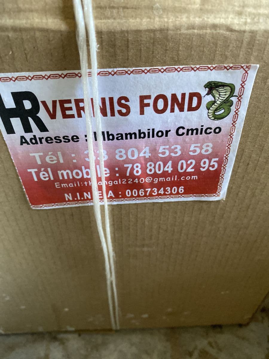 Vernis fond 